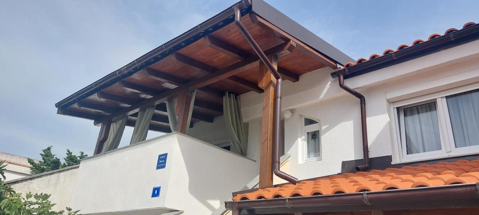 Apartman Jelena Vir Kültér fotó